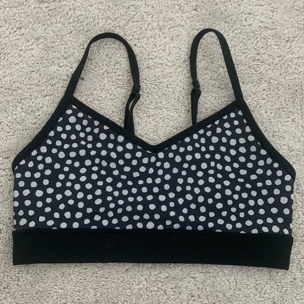 Lorna Jane Polka Dot Sports Bra Size Small